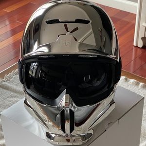 2020-21 Ruroc RG1-DX Chrome Snowboard Helmet